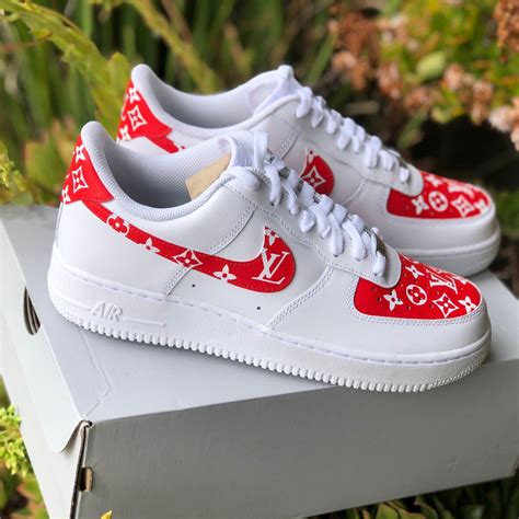 nike air force 1 supreme louis vuitton